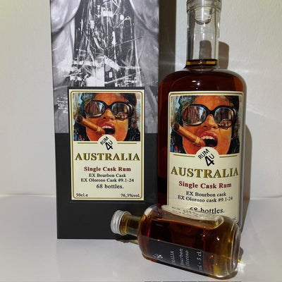 Rum4u Australia 2024, 76,3%, 500ml + 50ml