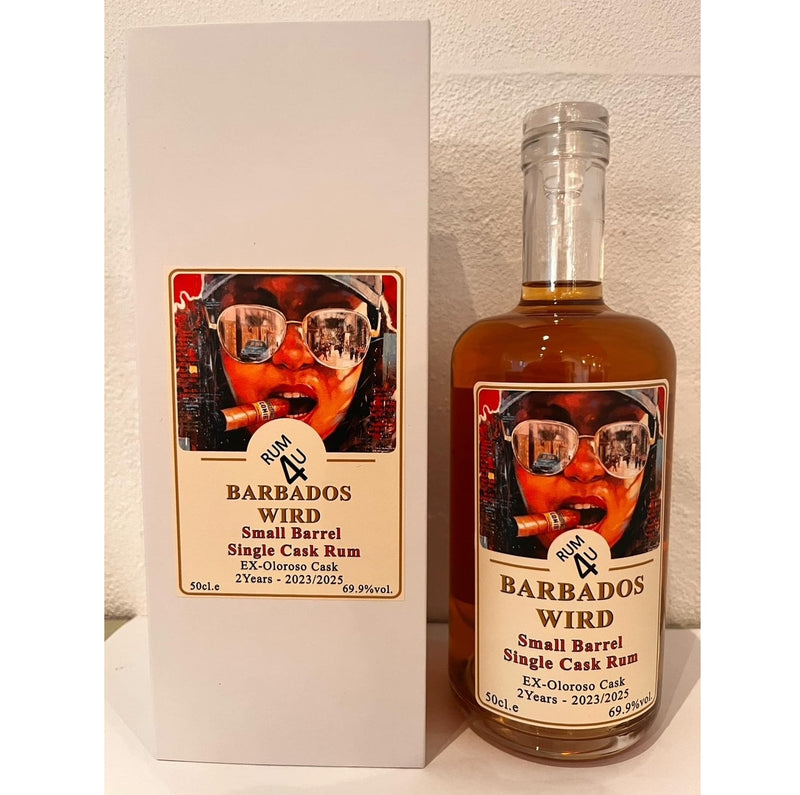 NEW - Rum4u Barbados W.I.R.D - EX-Oloroso Cask - 2025 - 66,9%, 500ml