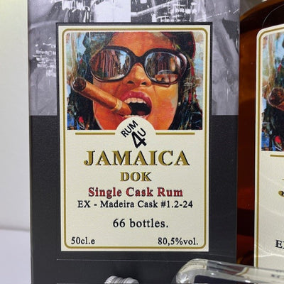 Rum4u Jamaica DOK 2024, 80,5%, 500ml + 50ml