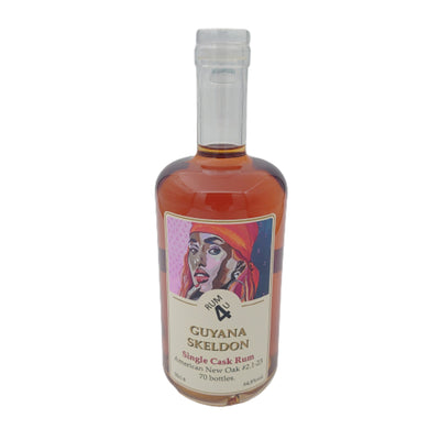 Rum4u Guyana Skeldon 2023, 64,8%, 500ml + 50ml