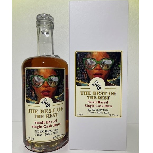 Rum4u - THE BEST OF THE REST - 2025- 62,1%, 500ml