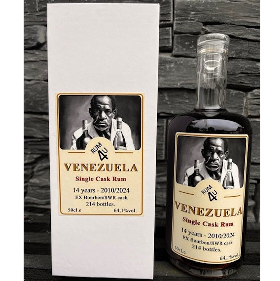 BLACK-PRICE_Rum4u Single Cask - VENEZUELA 14Y - 64,1%, 500ml.