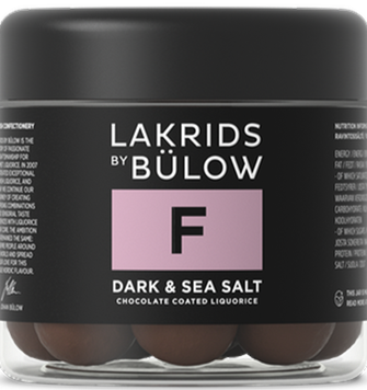 F - DARK & SEA SALT / Lille 125g