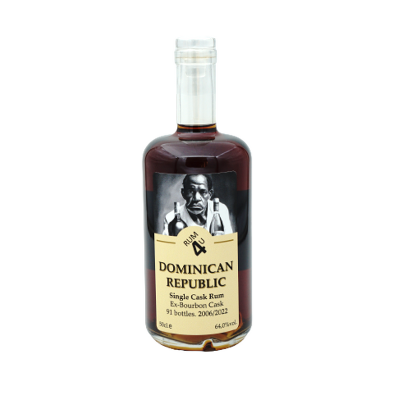 Rum4u Dominican Republic 2006/2022, 64%, 500ml