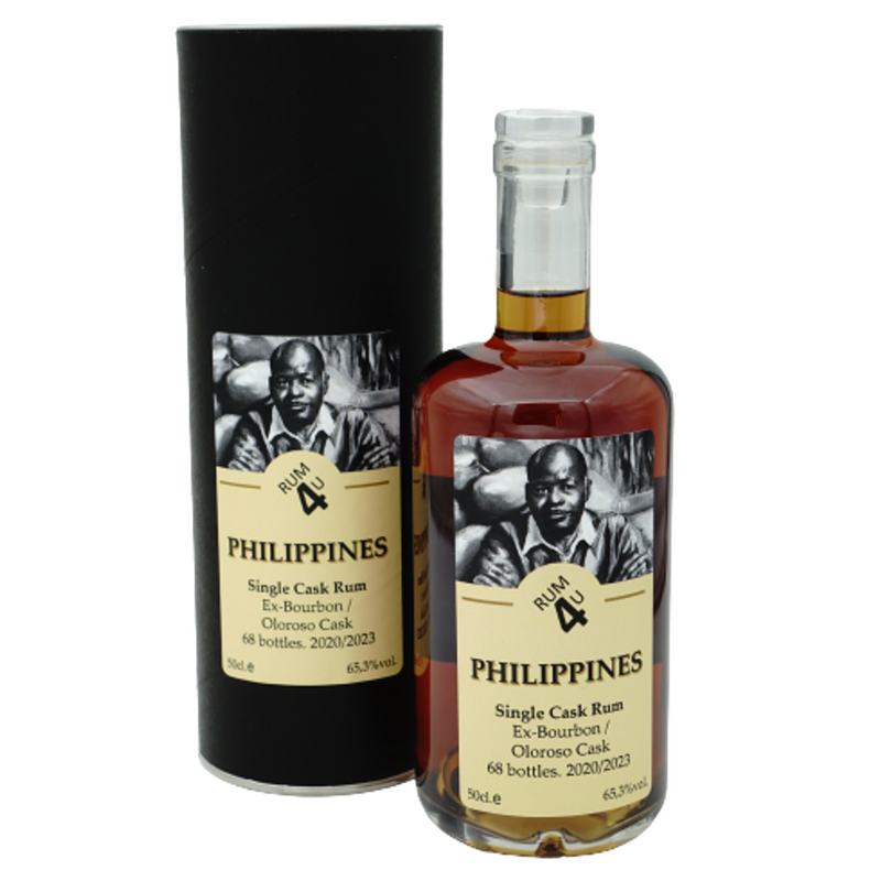 Rum4u Philippines 2020/2023, 65,3%, 500ml