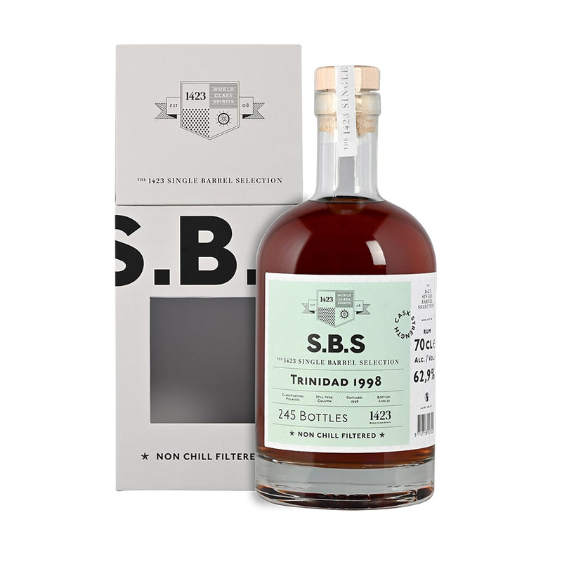 1423 / SBS Trinidad 1998, 62,9%, 700ml